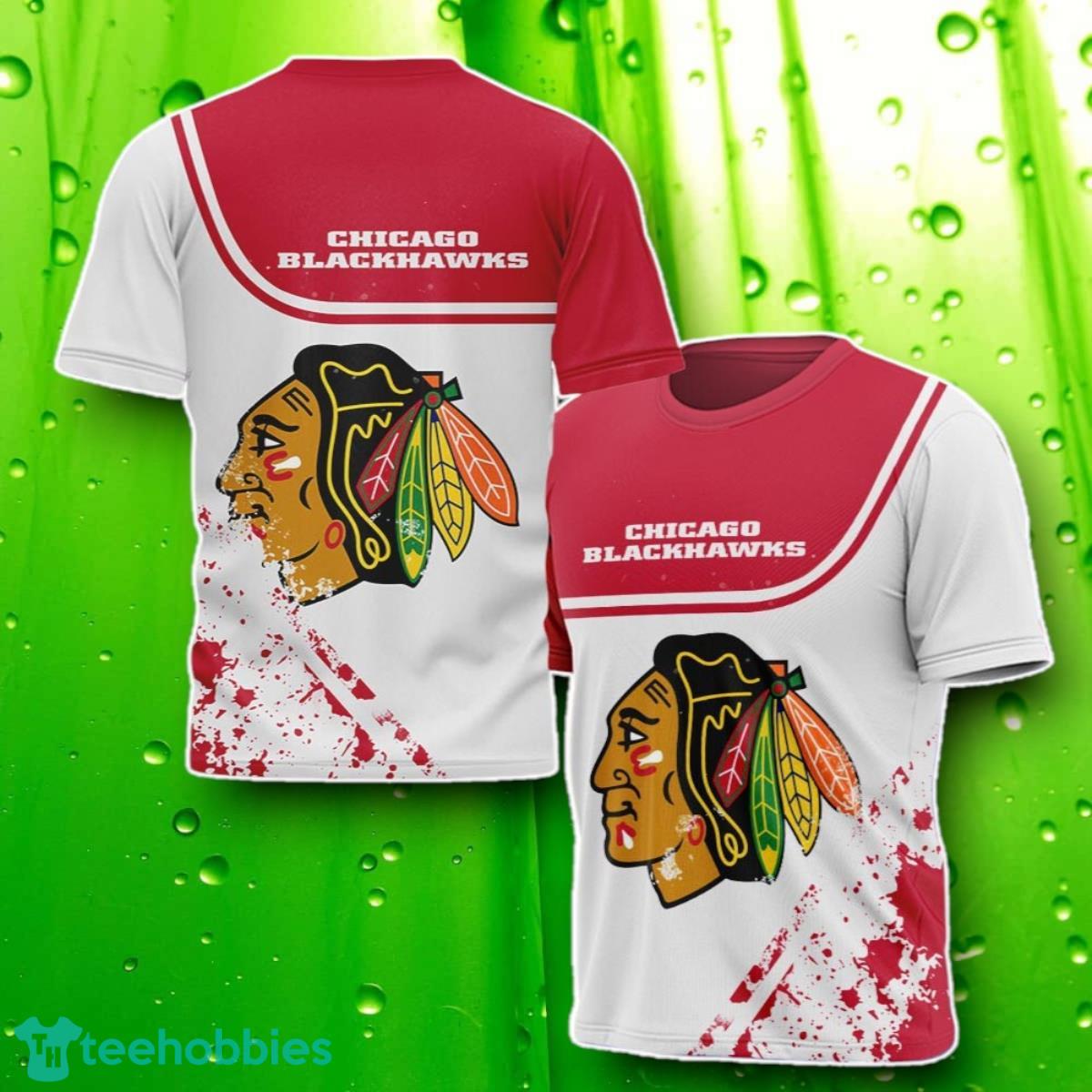 Chicago Blackhawks 3D T-Shirt Stylish Gifts For Men And Women