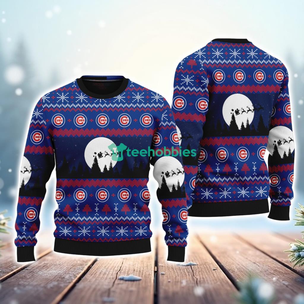 Chicago Cubs MLB Christmas AOP Sweater For Bigs Fans New Gift