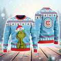 Chicago Fire The Grinch Funny Merry Christmas Uglly Sweater 3D New Trend