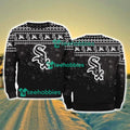 Chicago White Sox MLB Knitting Pattern Christmas Tree Pine Happy Ugly Sweater Merry Chistmas