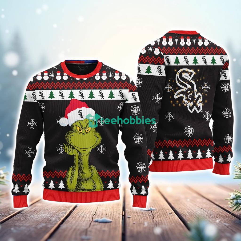 Chicago White Sox MLB The Grinch Funny Merry Christmas Ugly Sweater 3D New Trend