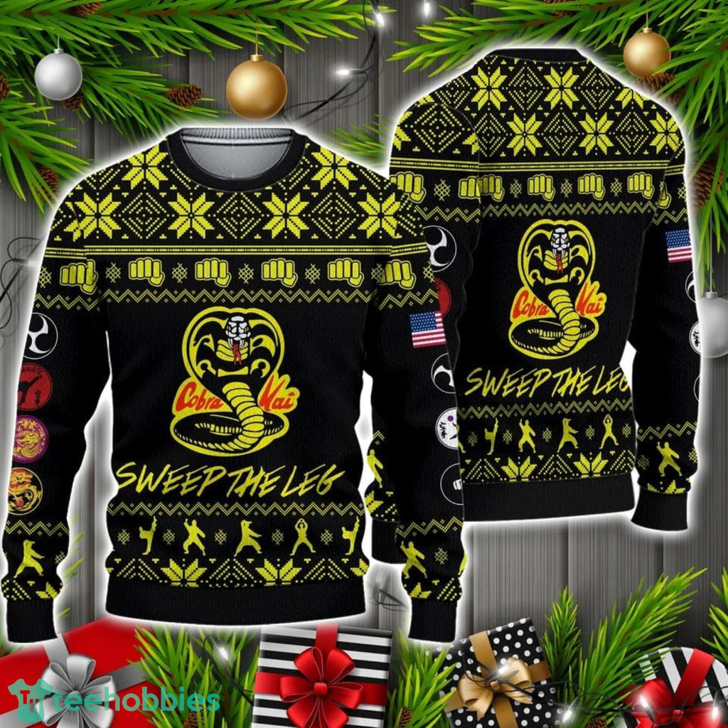 Cobra Kai Ugly Christmas Sweater Christmas Holiday Gift