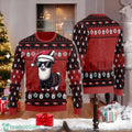Cool Llama Glasses Ugly Christmas Sweater Alpaca Wearing Sweater