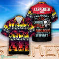 Custom Name Carpenter Hawaiian Shirt