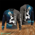 Custom Name Colorado Rockies Cartoon Mouse Couple Christmas 3D Sweater