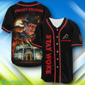 Custom Name Freddy Krueger Stay Woke Halloween Baseball Jersey Style Gift
