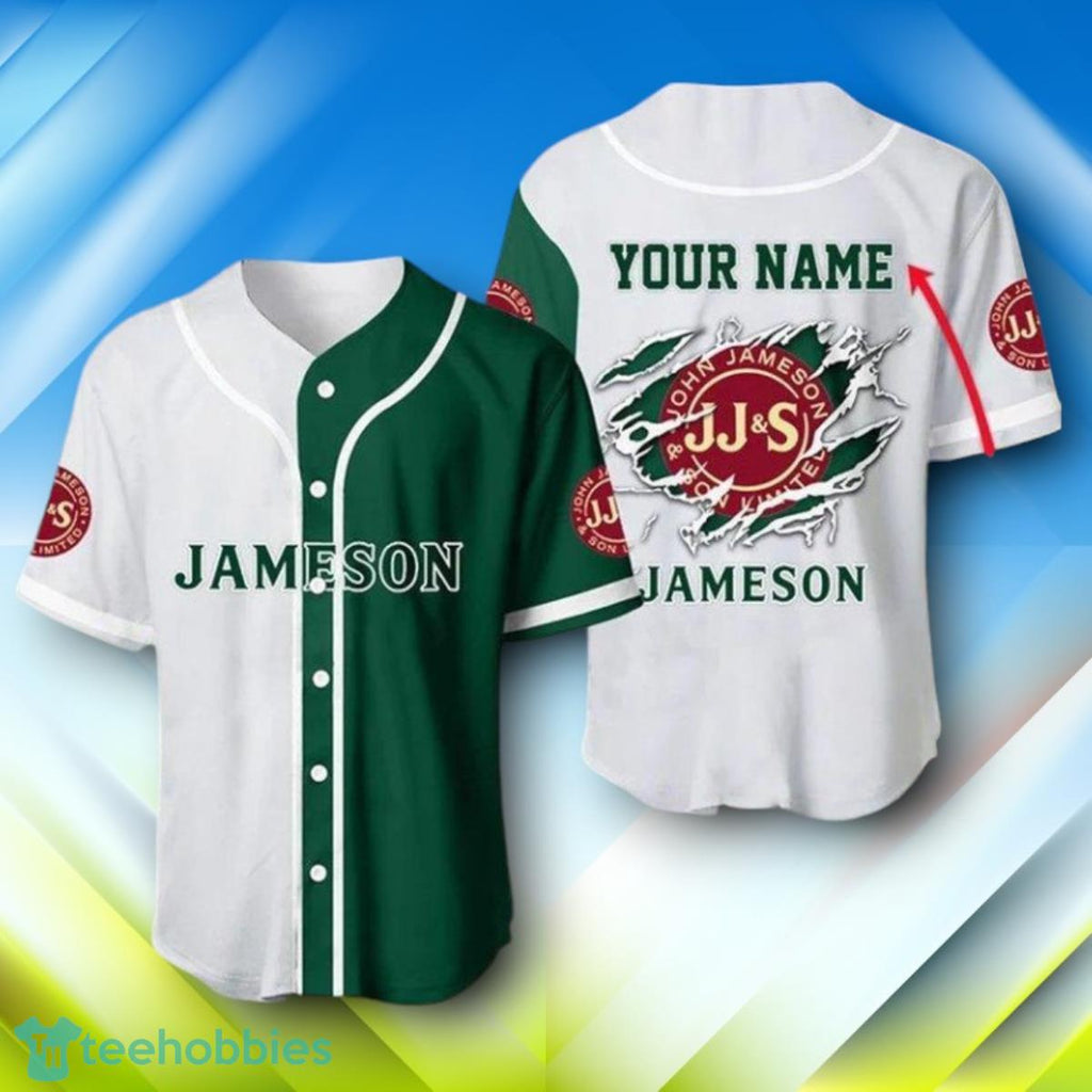 Custom Name Jameson Irish Whiskey Jersey Shirt-