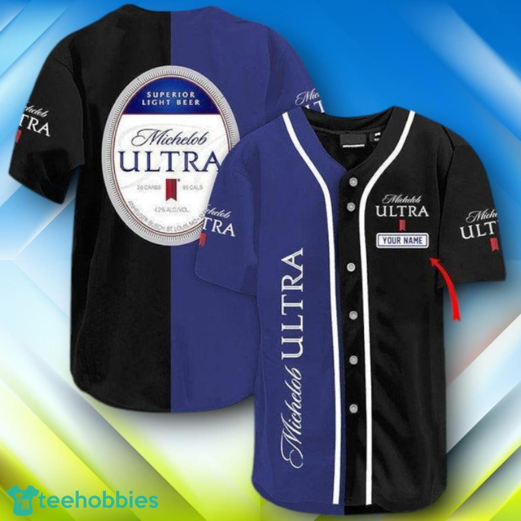 Customized Michelob Ultra Halloween Baseball Jersey Style Gift