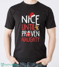 Cute Funny Nice Naughty Christmas Sweater Nice Naughty Sweater Naughty Sweatshirt