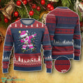 Dabbing Santa Ugly Christmas Sweater Impressive Gift Xmas Lights Pink Christmas Gifts