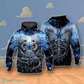 Dallas Cowboys Skeleton 3D Hoodie Impressive Gift