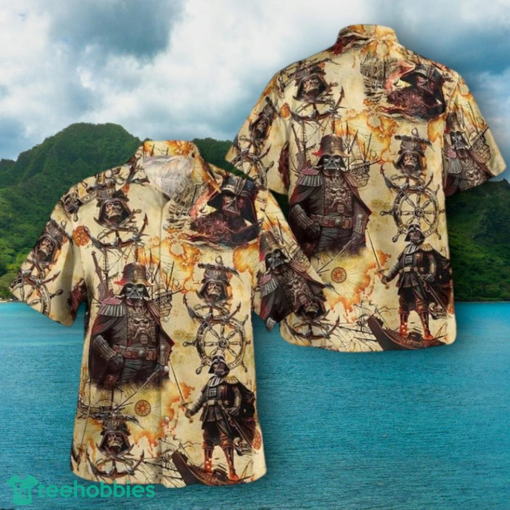 Darth Vader Caption Hawaiian Shirt Impressive Gift