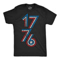 1776 Stripes Men's T Shirt Unisex , , , Long Sleeve Tee