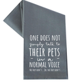 One Does Not Simply Talk To Their Pets Tea Towel Unisex , , , Long Sleeve Tee