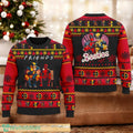 Deadpool X Wolverine Ugly Christmas Sweater Superhero Ugly Christmas Sweater Xmas Holiday Gift