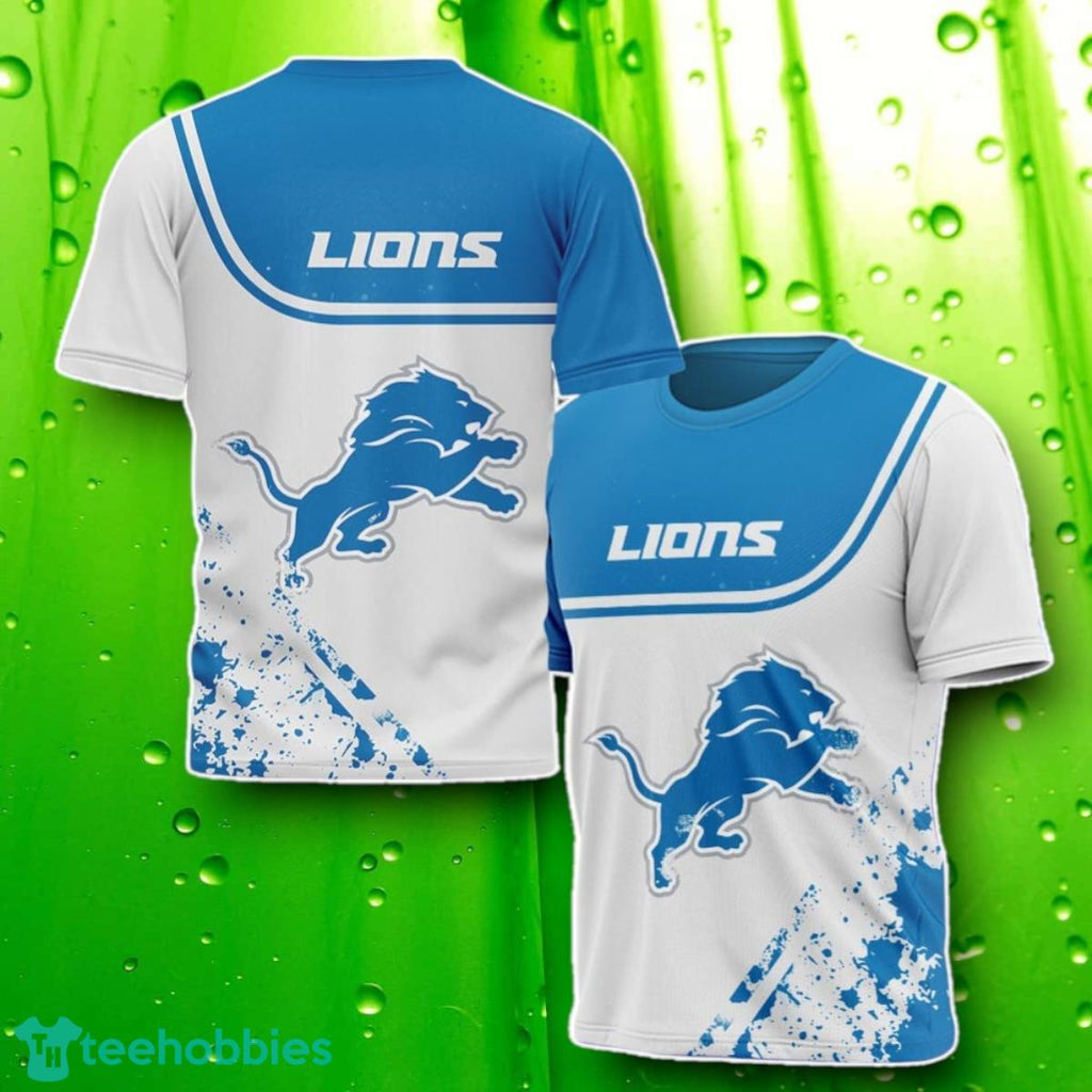 Detroit Lions 3D T-Shirt Stylish Gifts For Men And Women