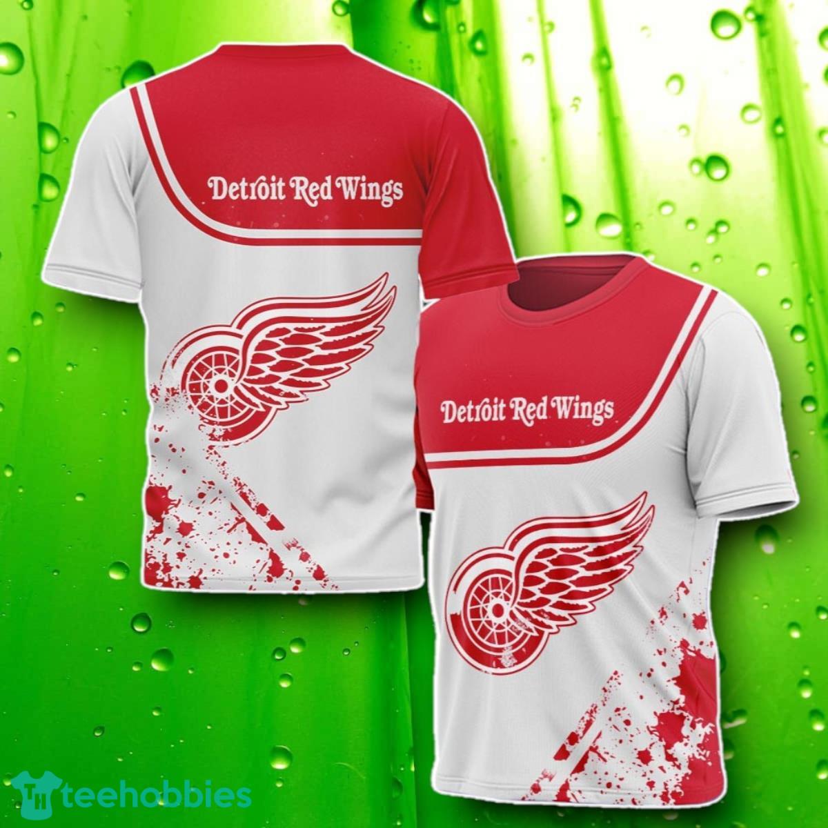 Detroit Red Wings 3D T-Shirt Stylish Gifts For Men And Women