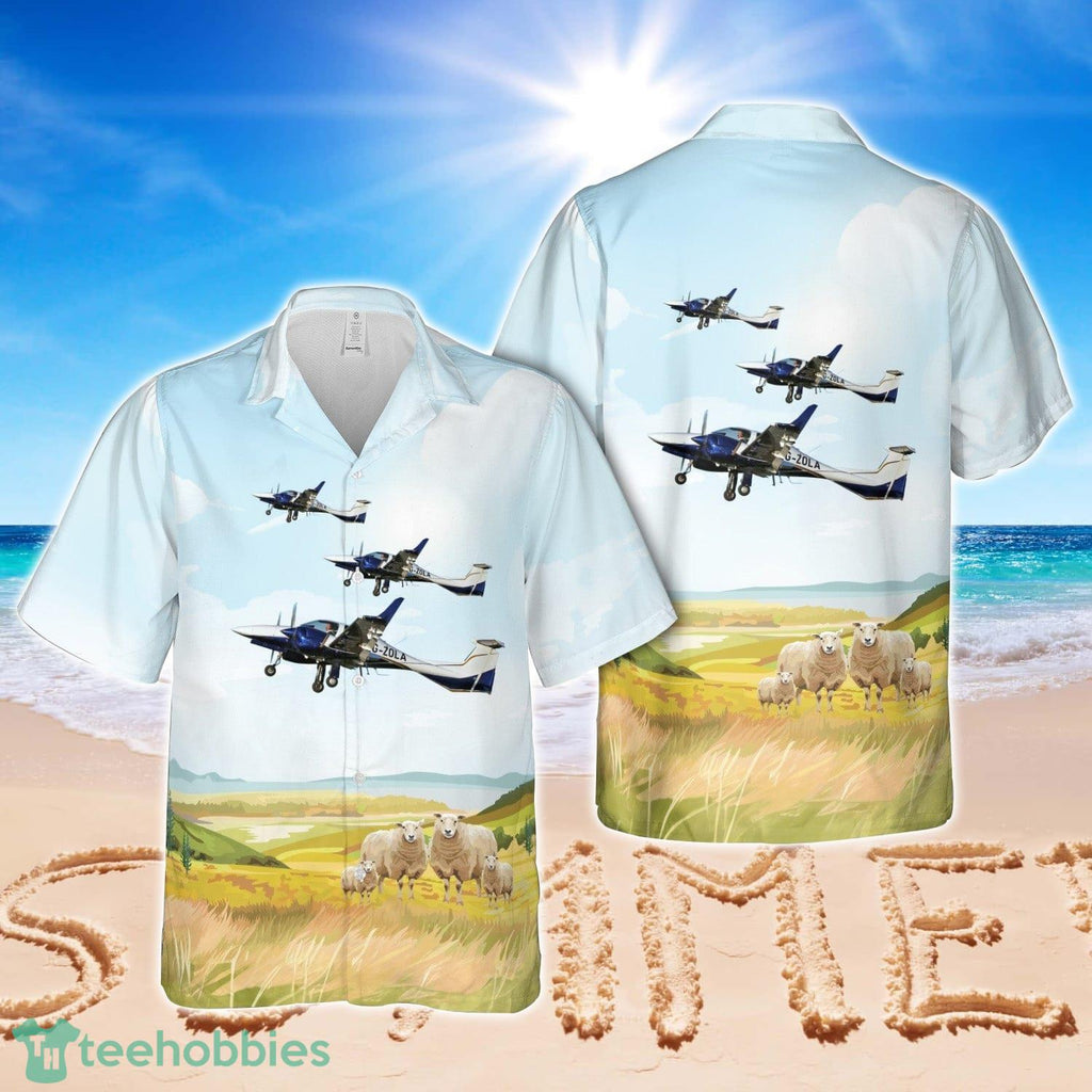 Diamond DA42 NG Twin Star Hawaiian Shirt Aloha Beach Shirt