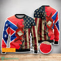 Dos Equis USA Flag 3D Sweater For Men Women