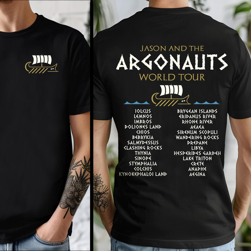 Argonauts World Tour Ancient Greek Mythology Golden Fleece Journey Jason Argonauts
