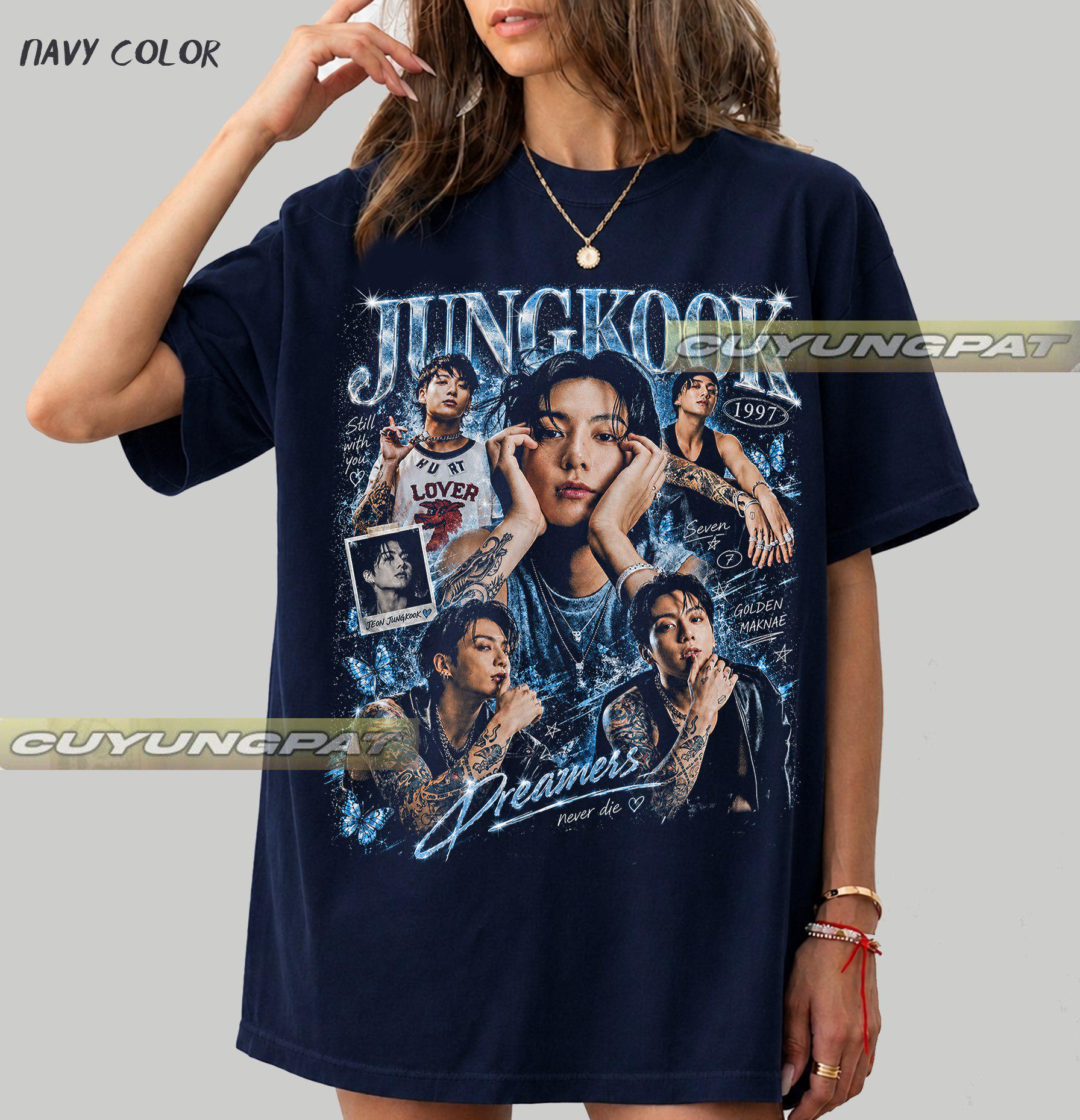 Jung Kook Vintage Comfort Colors Woman Man Rz Unisex