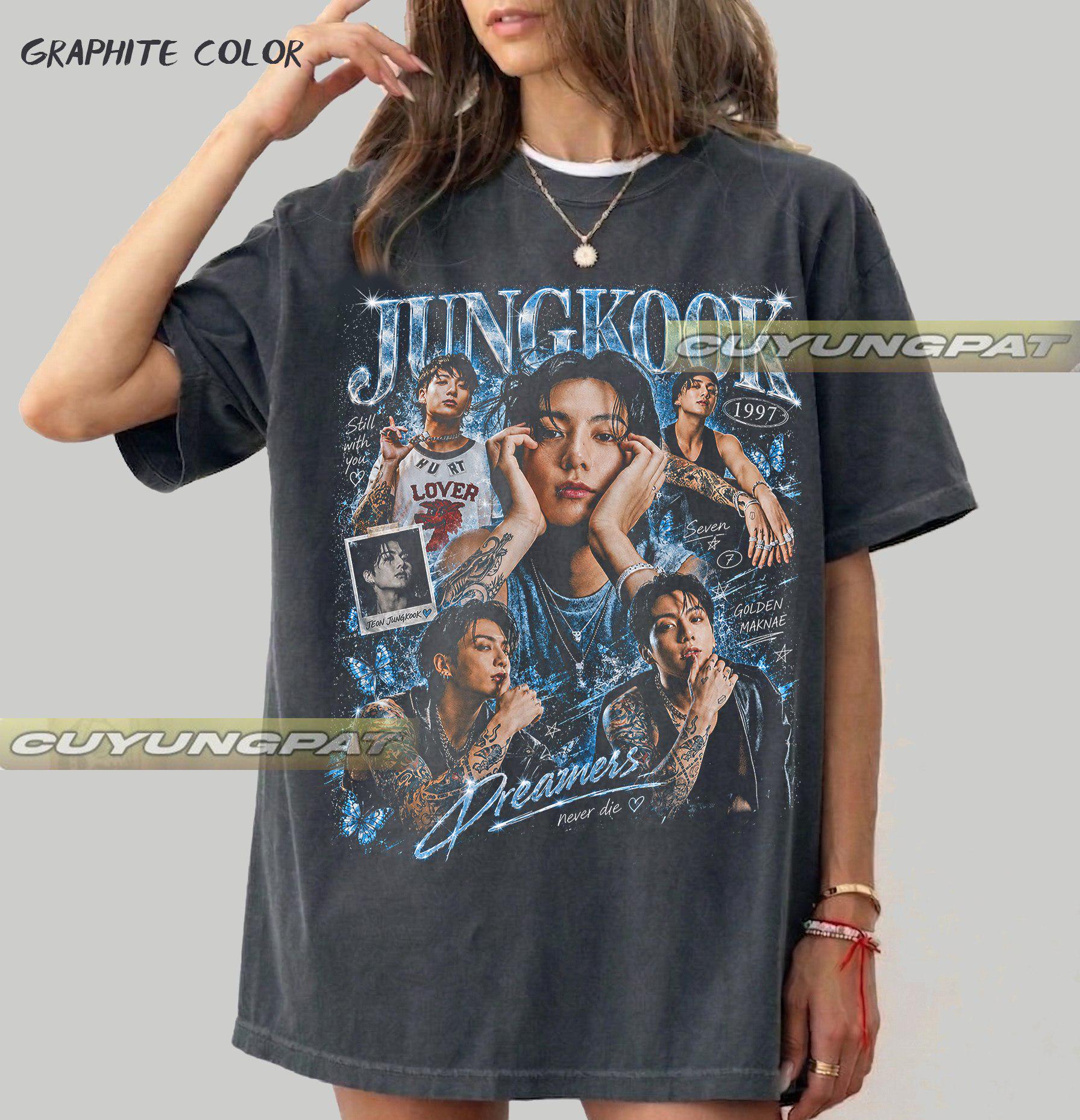 Jung Kook Vintage Comfort Colors Woman Man Rz Unisex