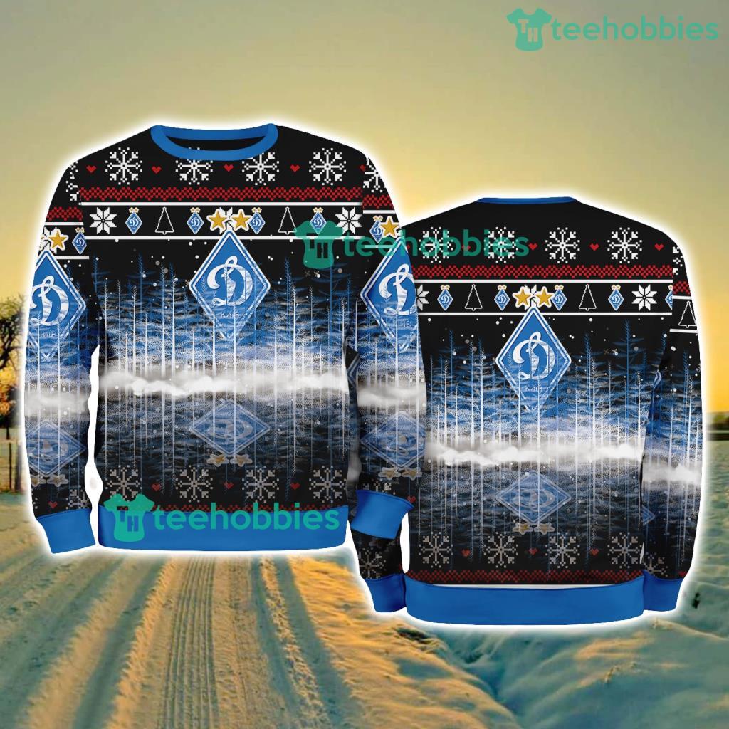 Dynamo Kyiv Pine Christmas Ugly Sweater New Style Best Gift For Fans