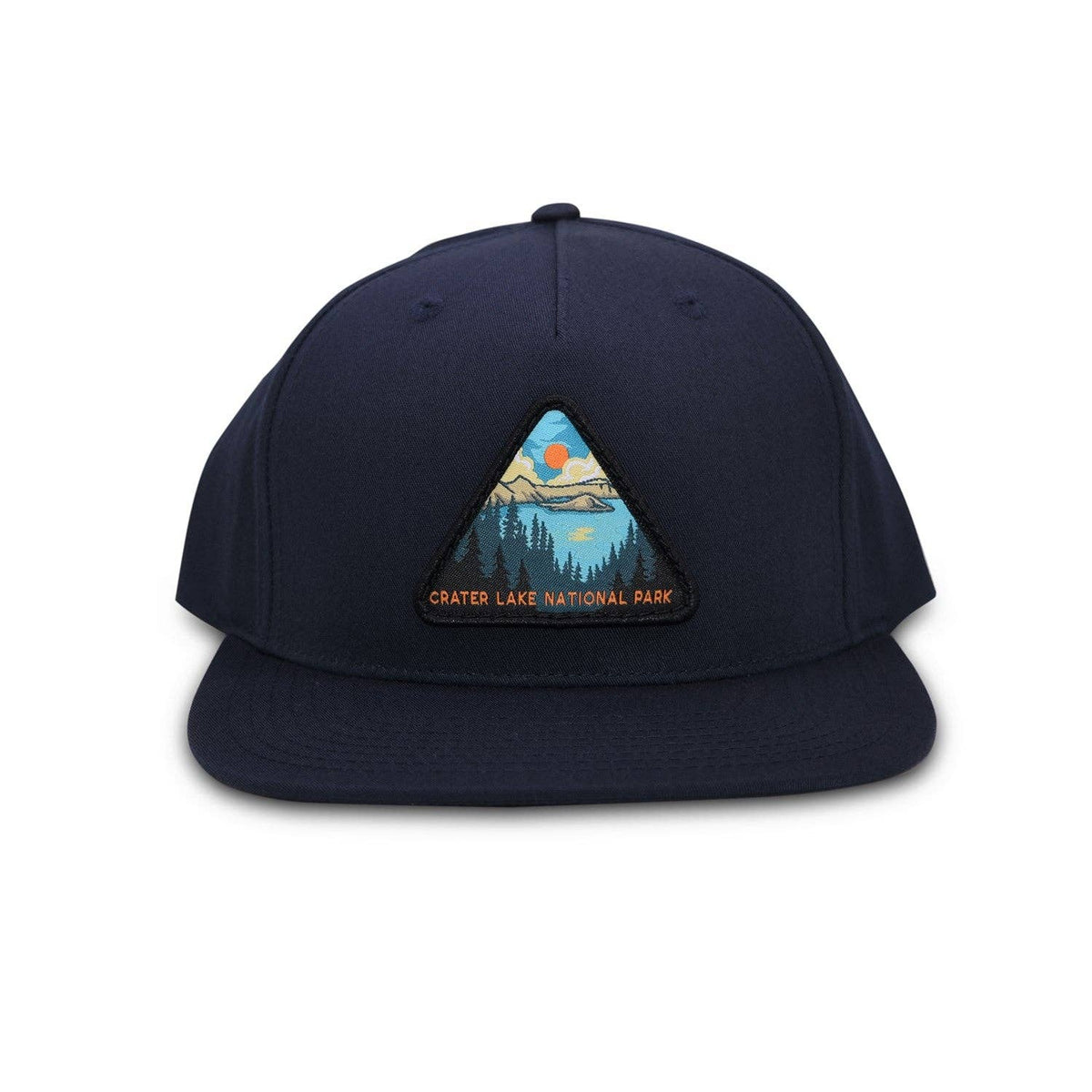 Crater Lake Np Snapback Navy Unisex , , , Long Sleeve Tee