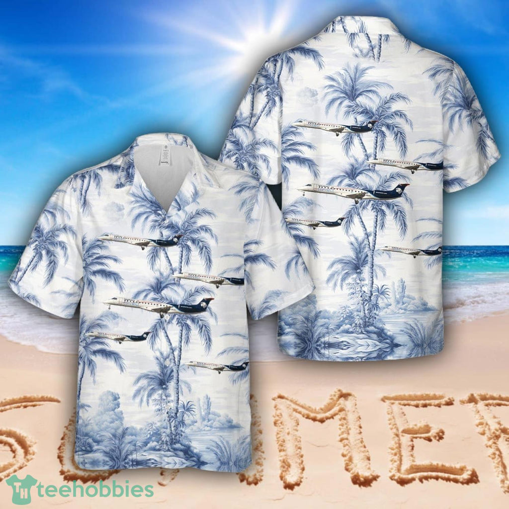 Embraer ERJ-145LR AeroMexico Connect XA-KL Hawaiian Shirt Aloha Beach Shirt