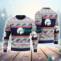F-15EX Eagle II Christmas AOP Sweater For Fans