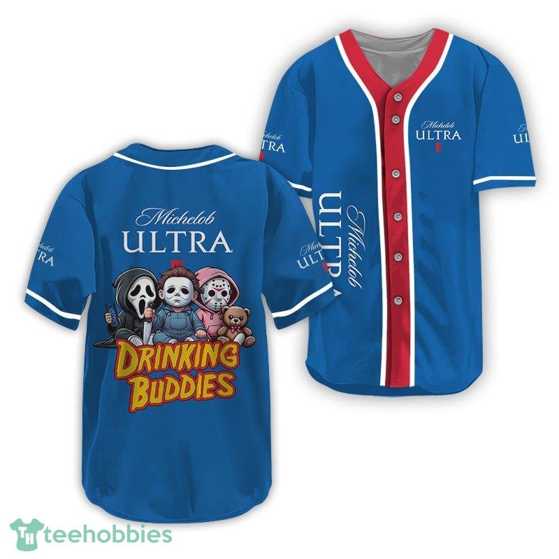 Fans Michelob Ultra Halloween Drinking Buddies Baseball Jersey Gift Fans