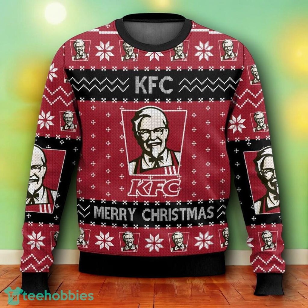 Fast Food KFC Ugly Christmas Sweater For Men Women