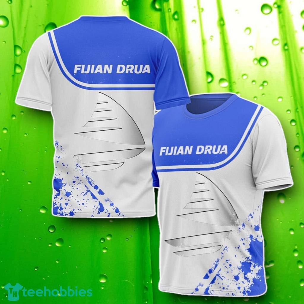 Fijian Drua 3D T-Shirt Stylish Gifts For Men And Women
