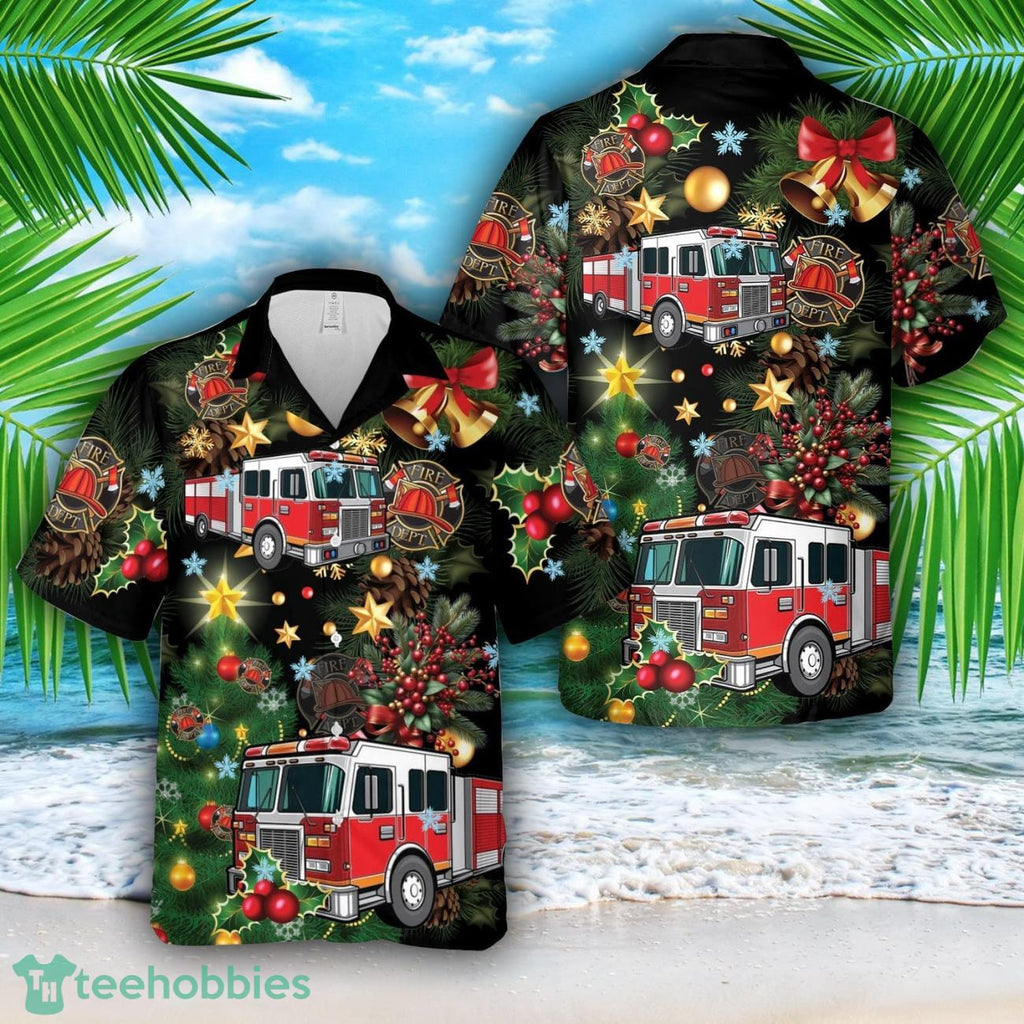 Fire trucks Firefighter Hawaiian Shirt