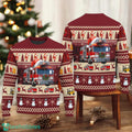 Firefighter Ugly Christmas Sweater Firefighter Jobs Christmas Ugly Sweater