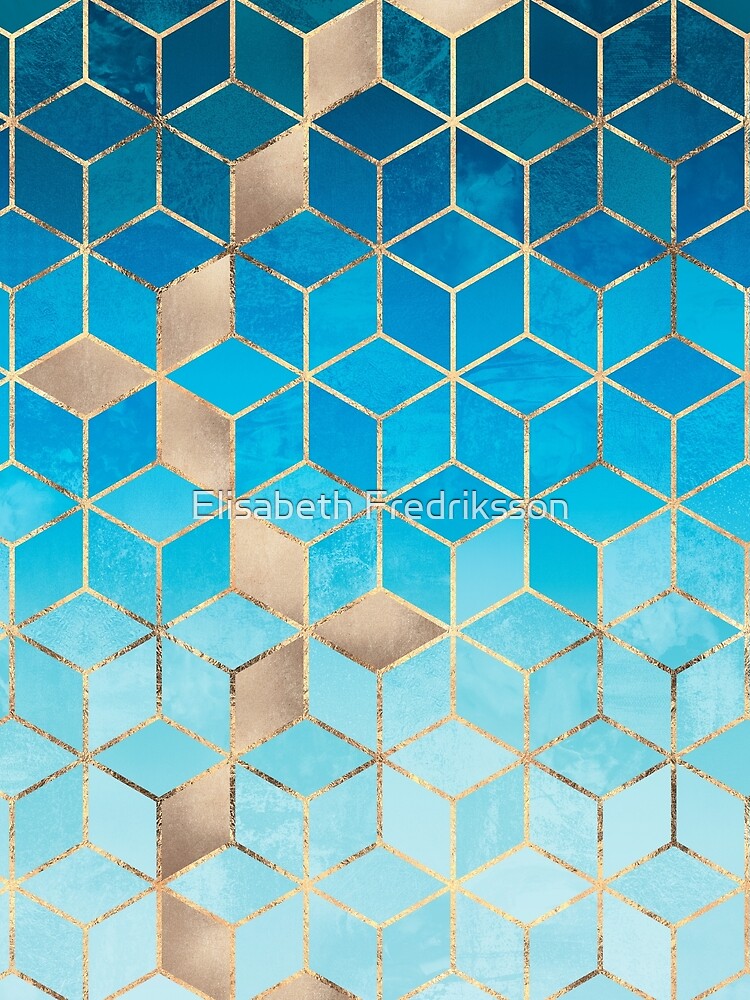 Sea And Sky Cubes by Elisabeth Fredriksson