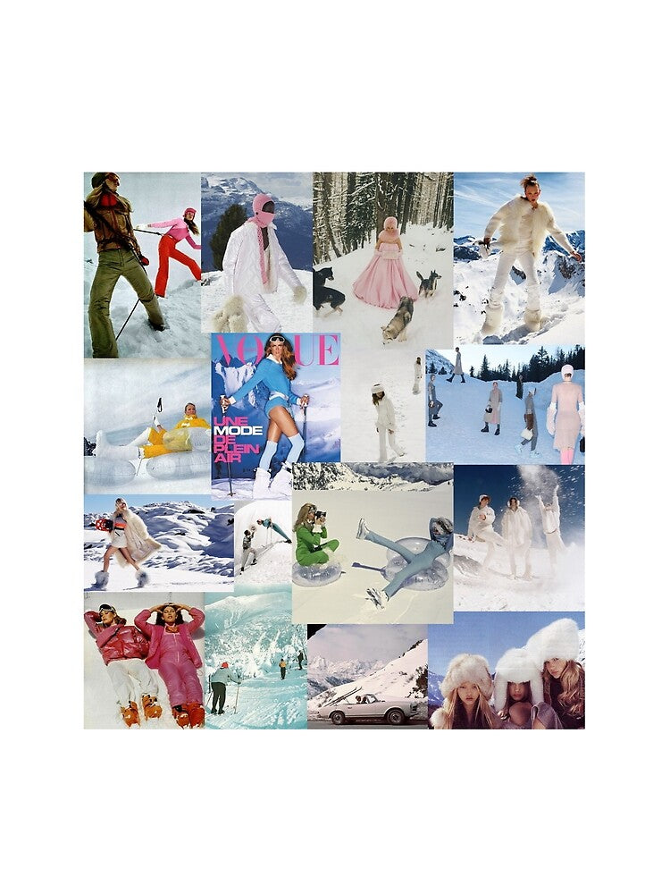 SNOW RUNWAY by byoungcollages