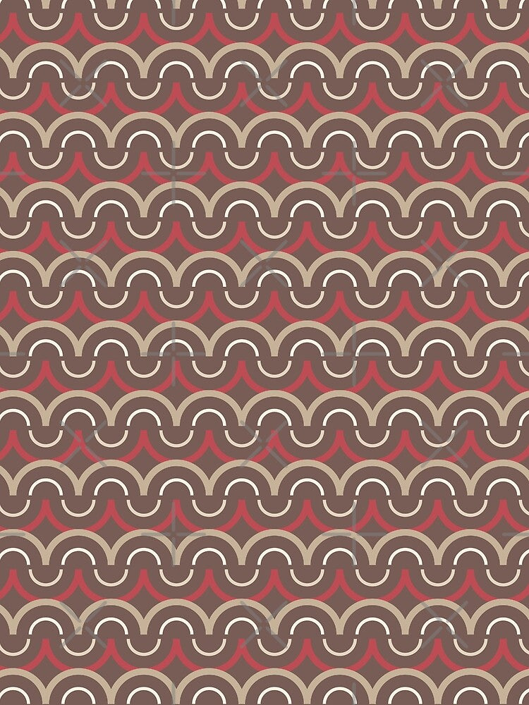Vinka, MCM Style Color Wave Pattern by BesanoStyle