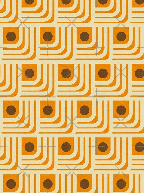 70s Curve Lines Pearl Brown by susycosta