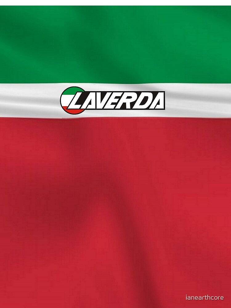 Laverda Logo on Italian Flag by ianearthcore