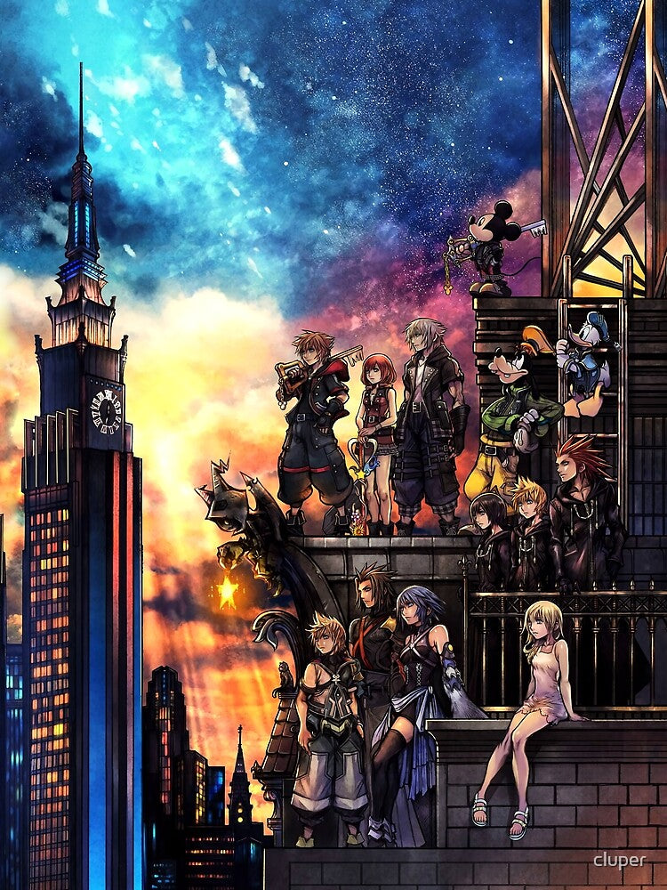 Kingdom Hearts 3 Cover by cluper