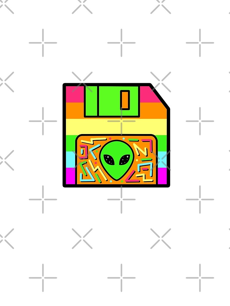 Alien Malware Floppy Disk by 90sAlien