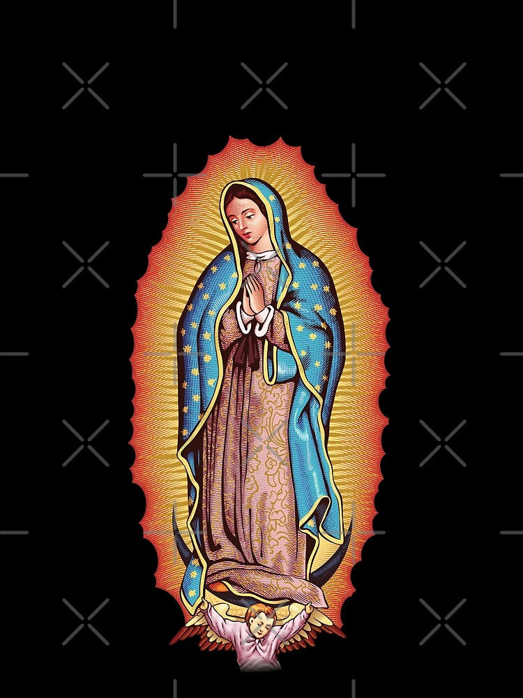 Our Lady of Guadalupe Virgin Mary by Beltschazar