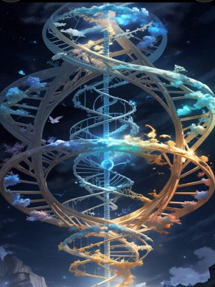 The celestial Helix Tree by RavenCrow444