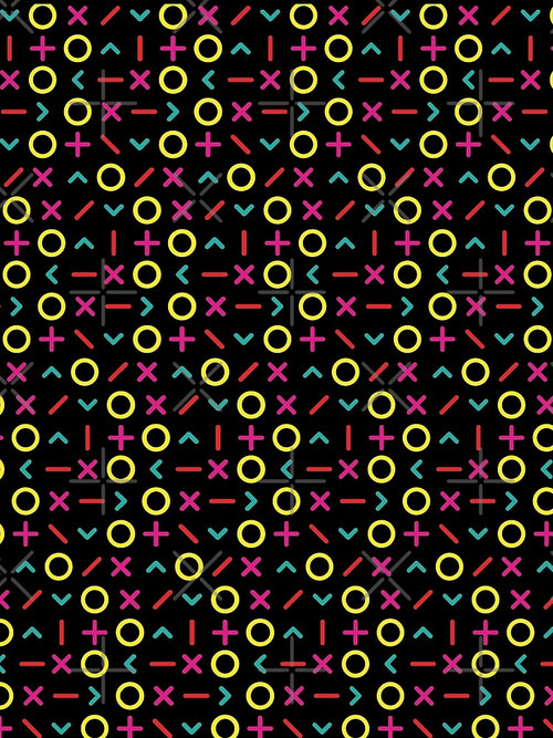 90s Retro Vintage Memphis Pattern by Frosty1489