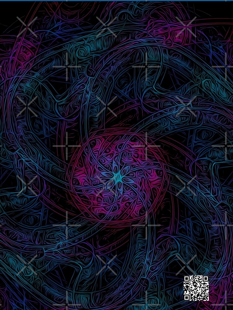 Symmetrical Glow Pattern by RTrivella