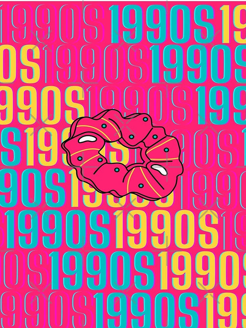 1990s retro design 16 - OG pink Background by PunjabanJatti