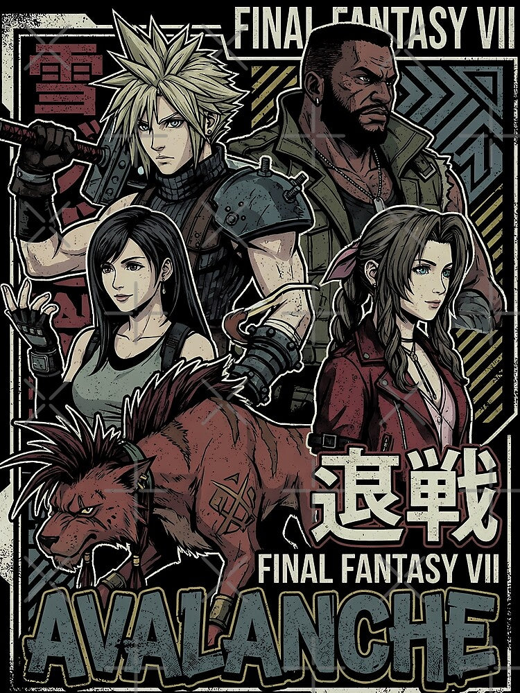 Final Fantasy VII Planet Will Gaia Lifestream by Senpaiwaves