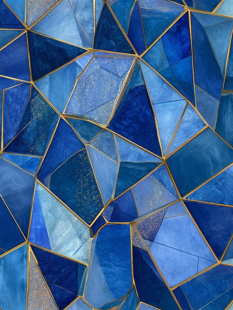 Sapphire Stained Glass by FrostyFrisby