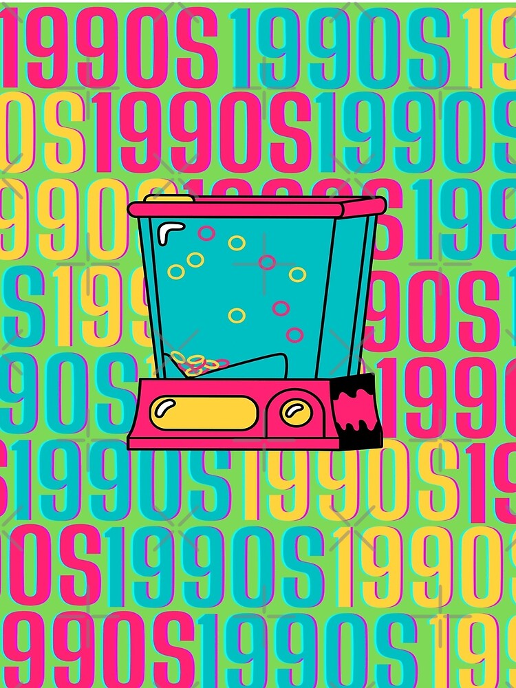1990s retro design 11 - Green Background by PunjabanJatti